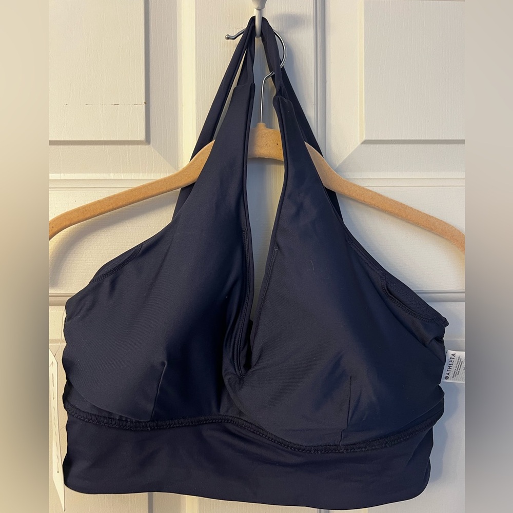 Athleta plunge bikini top size medium best do D-DD size cup